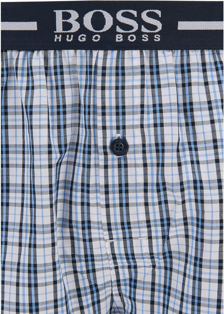 BOSS Herren Boxershorts, 2er Pack M Dark Blue405, M Dark Blue405