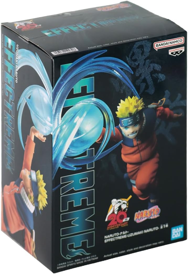 Naruto Effectreme Actionfigur Uzumaki Naruto aus Kunststoff, von Bandai.