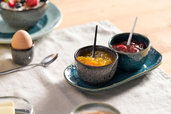 Leonardo Matera Keramikschalen Set 12-teilig - Snackschale aus Keramik - Durchmesser 8,3 cm, Höhe 5