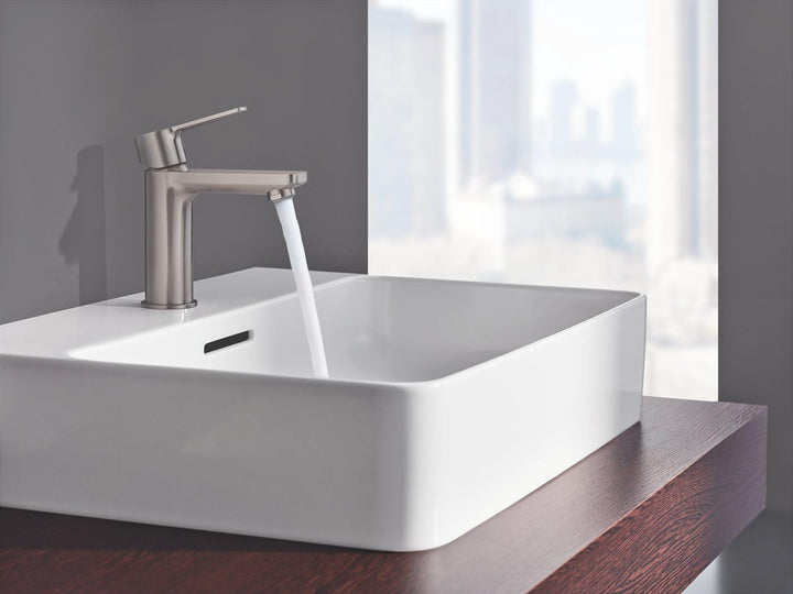 GROHE Lineare , Badarmatur - Waschtischarmatur , XS-Size, glatter Körper, supersteel , 23791DC1, Ede
