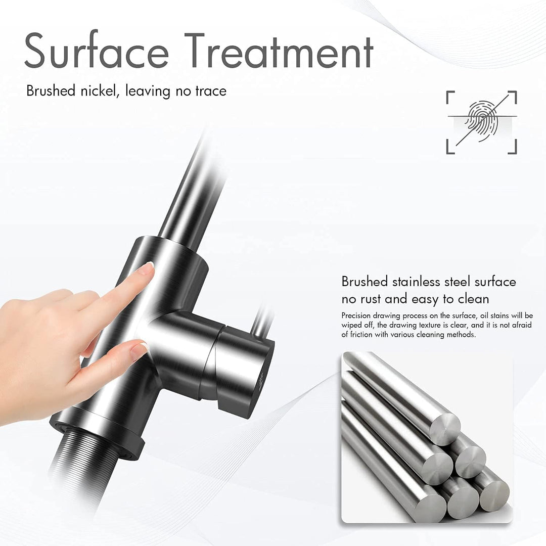 SOLVEX Mischbatterie Küche, Kitchen Faucet, Wasserhahn Küche, SP-10021 | kitchen tap, spülarmaturen