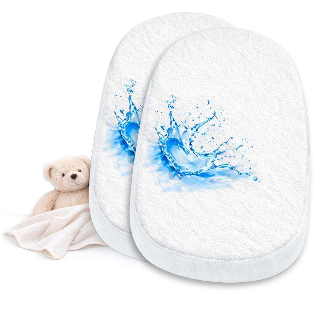 Matratzenschoner, wasserdicht, für Babytragetasche (60 x 80 cm (2er-Set)), 60 x 80 cm (X2)