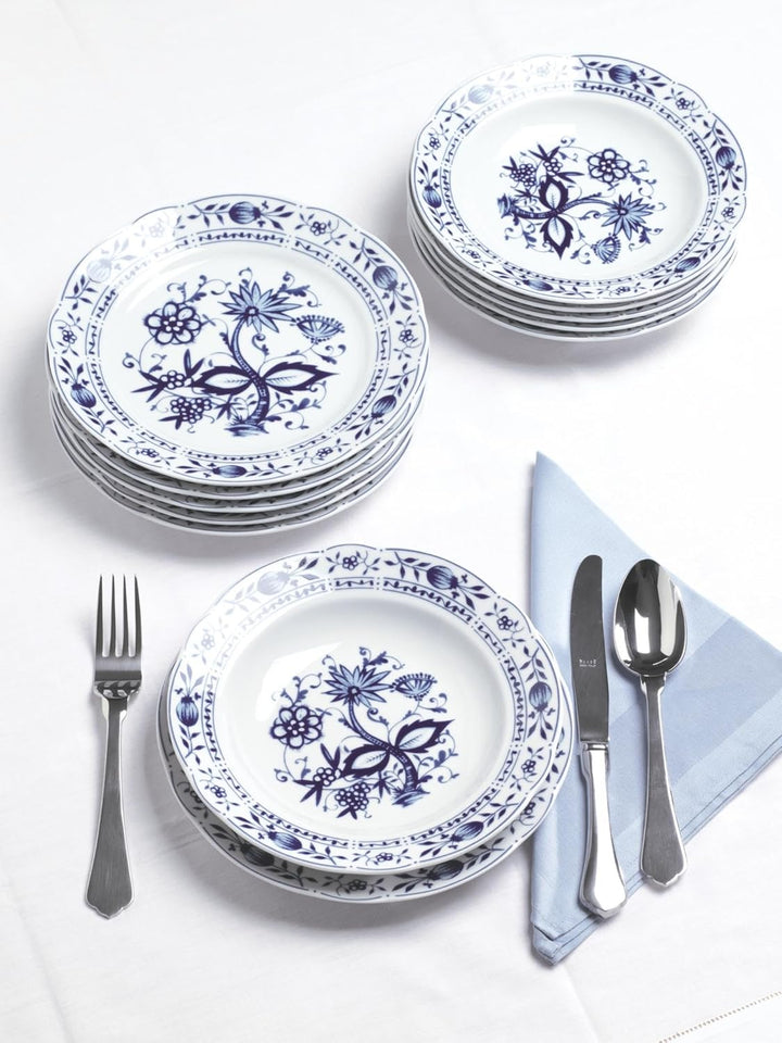KAHLA 173406A72067C Rossella Zwiebelmuster Suppenteller 22 cm | Salatteller mit Zwiebelmuster Dekor