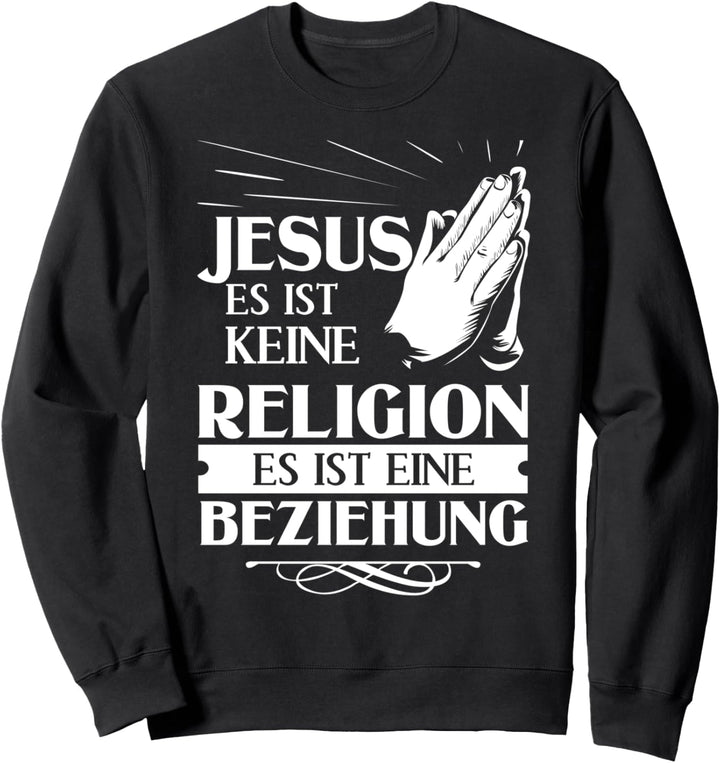 Pfarrer Kostüm Pastor Kleidung Gottesmann Geistlicher Sweatshirt