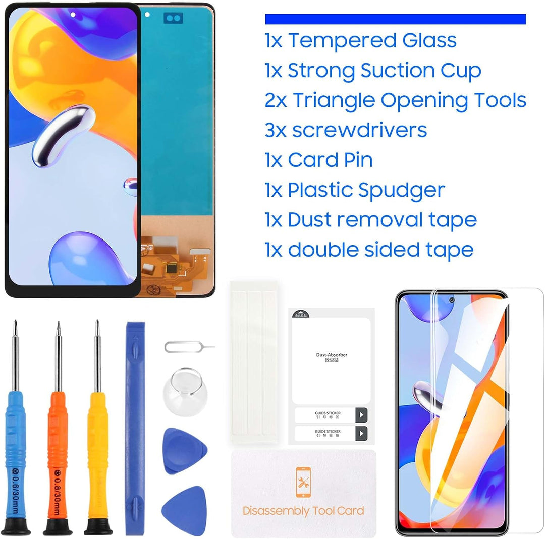 LADYSON TFT-LCD-Bildschirm für Samsung Galaxy A52s 5G A528B 6,5 Zoll Display SM-A528B SM-A528B/DS SM