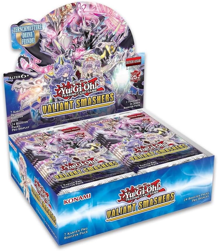 Yu-Gi-Oh! Trading Card Game Valiant Smashers-Display-Deutsche Ausgabe, 1. Auflage