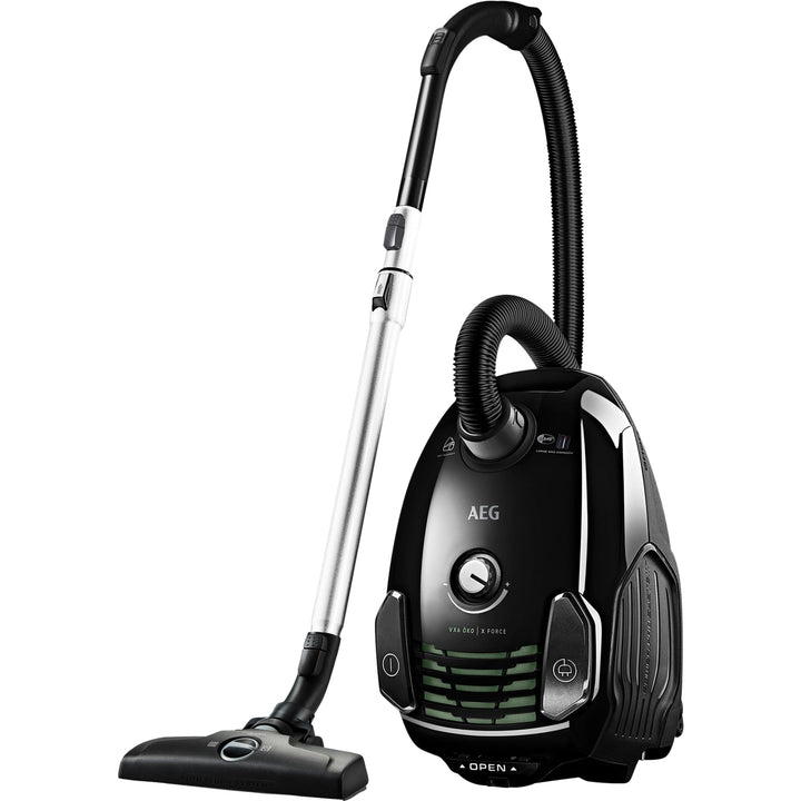 AEG VX6-2-ÖKOX Staubsauger mit Beutel / 60% Recyclingmaterial / Zusatzdüsen / Hart- und Teppichböden