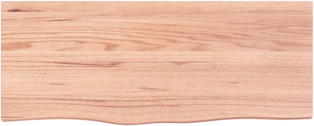vidaXL Wandregal, Holzregal Regal Handgefertigt mit Baumkante, Wandboard Regalbrett Deko, Bücherrega