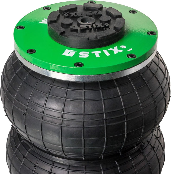 Pneumatischer Wagenheber 3,5T - Luft Wagenheber 130-430 mm - Druckluft Wagenheber mit 5-Fach Telesko