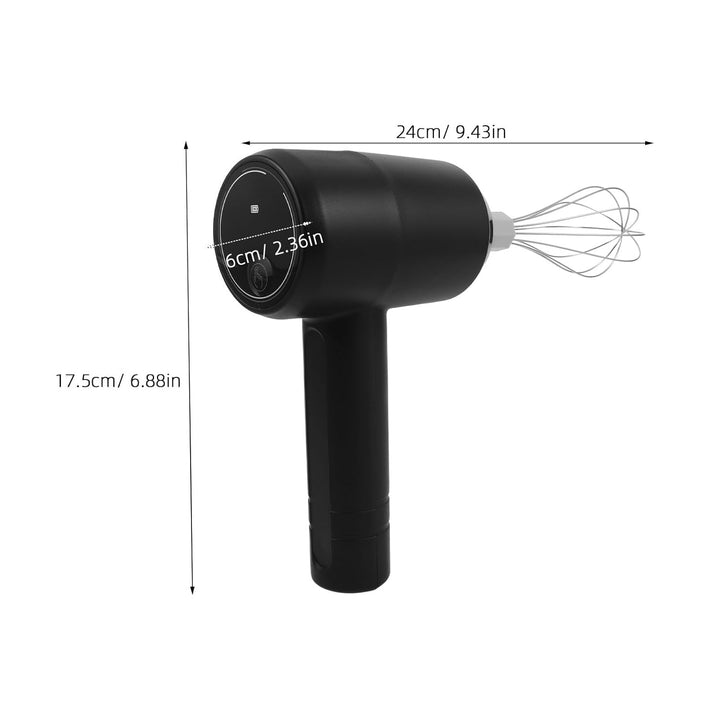 Happyyami Elektrischer Haarfärbemixer für den Salon: 20-W-Akku-Handmixer zum Haarefärben – Automatis