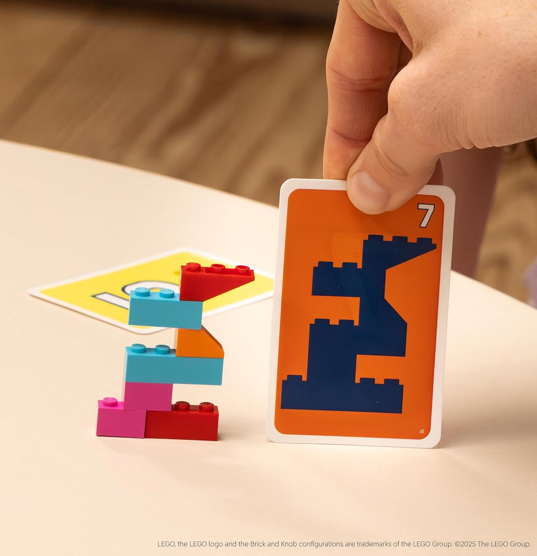 Asmodee Brick Like This! Das offizielle Lego-Partyspiel - Schnelles, lustiges Bauspiel für Familien,