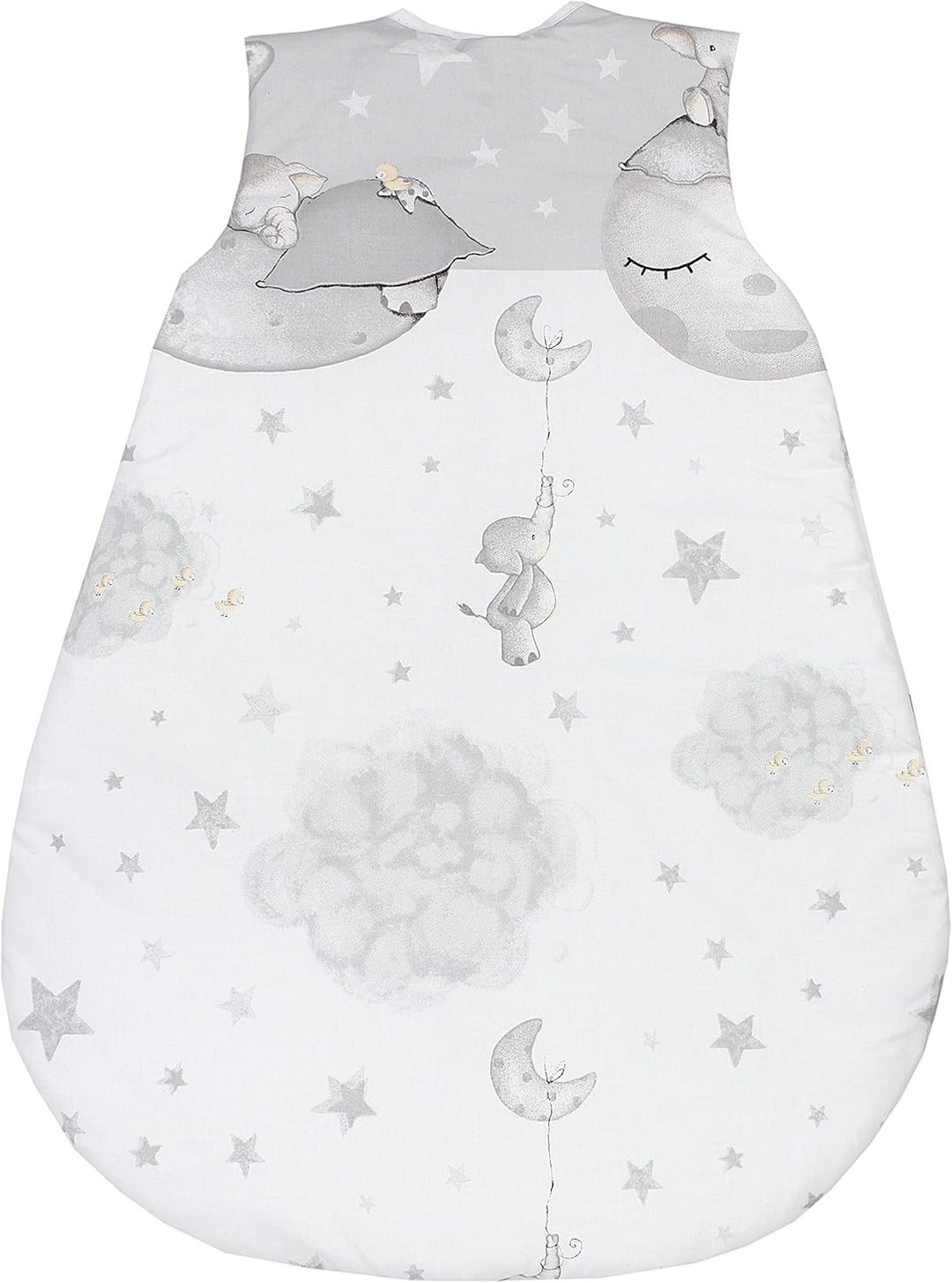TupTam Ganzjahresschlafsack OEKO- TEX zertifizierte Materialien 2.5 TOG ärmellos Baby Schlafsack wat