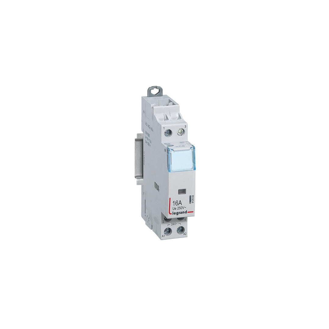 Legrand 412503 Installationsschütz 1 Öffner, 1 Schliesser 24V 16A 1St.