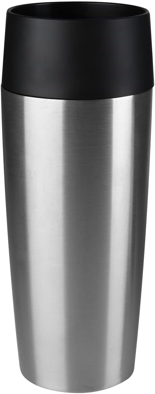 EMSA 513351 TRAVEL MUG Isolierbecher 0,36 L Edelstahl Vorgängermodell Edelstahl Edelstahl, Vorgänger
