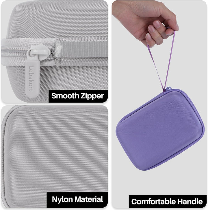 Lebakort Hart Reise Schutz Hülle Etui Tasche für Liene Pearl N200 Pro Tragbarer Mini Fotodrucker (Li
