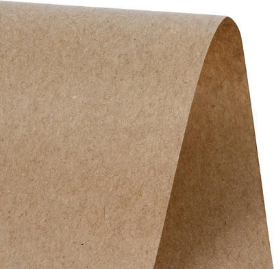RUSPEPA Braun Kraftpapier - Natürliches Recyclingpapier, Kraftpapierrolle Ideal für Kunsthandwerk, K