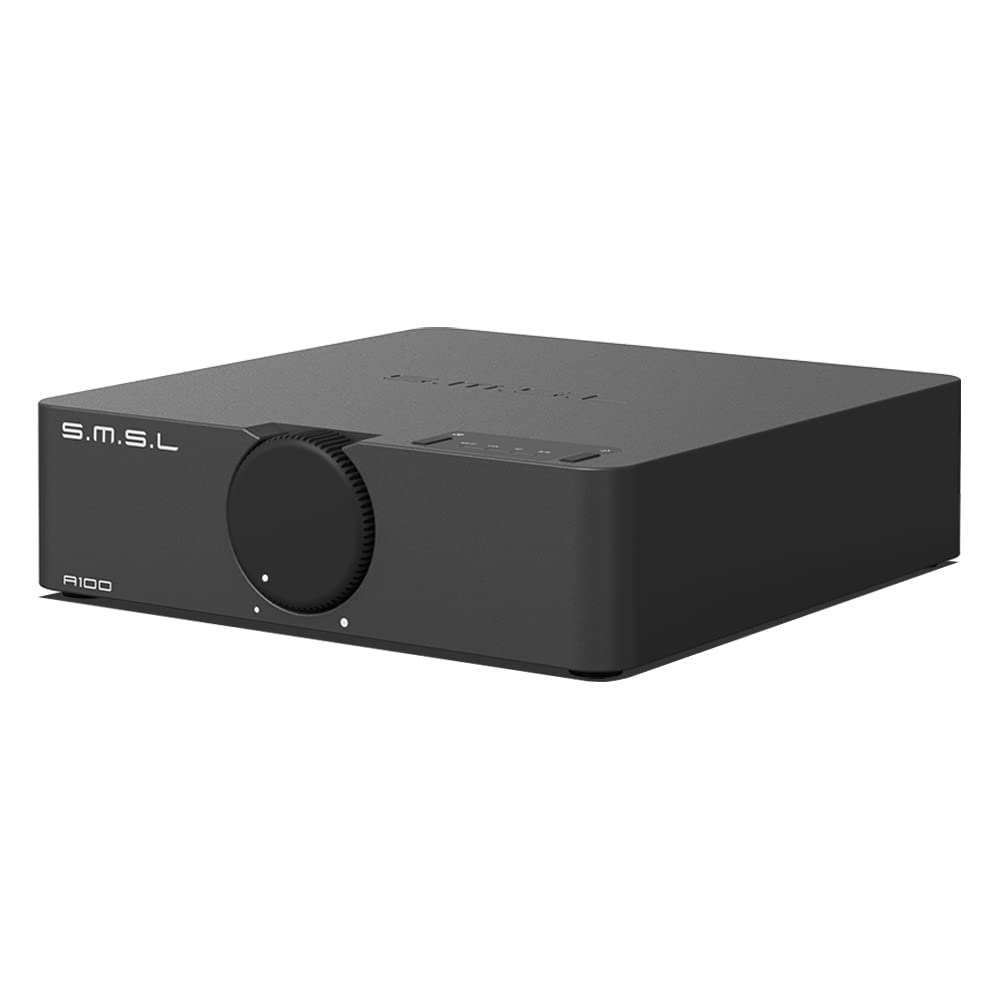 SMSL A100 Verstärker Hifi Stereo, Hifi Verstärker Verwendet Infineons Chip MA12070, 2 * 80W Ausgangs