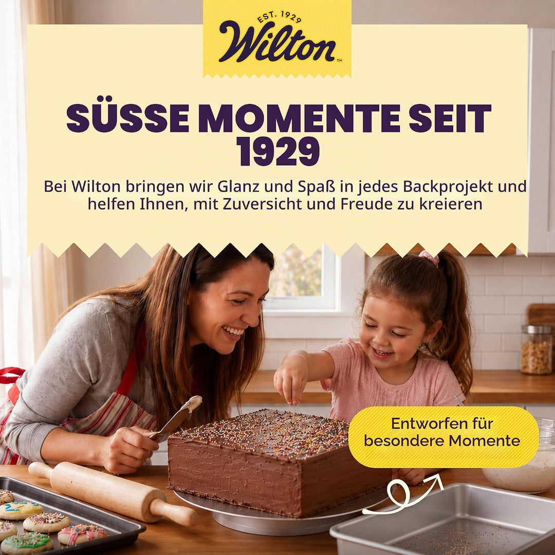 Wilton Performance Pans Quadratische Backform, 25,4 x 5 cm 10 25,4 cm (10 Zoll), Quadrat Pfanne, 10
