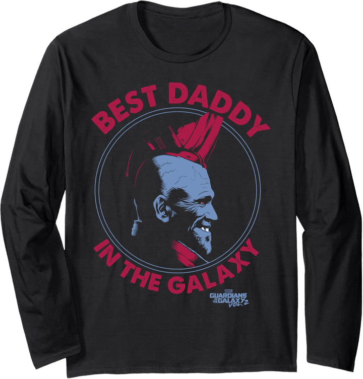 Marvel Guardians Vol.2 Yondu Vatertag Best Daddy Langarmshirt