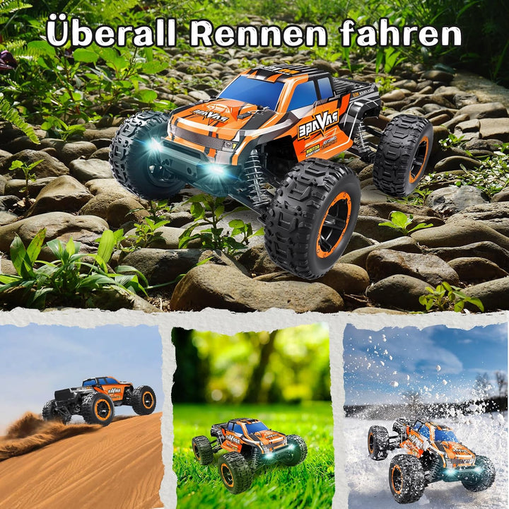 Loolinn | Ferngesteuertes Auto - Hobby Klasse, Sehr langlebig, Massstab 1:16, Höchstgeschwindigkeit