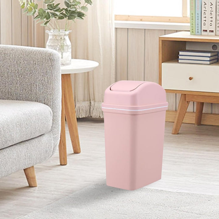 Hoher Küchenmülleimer, Mülleimer mit Schwingdeckel | 10L hoher Mülleimer mit Schwingdeckel,Badezimme