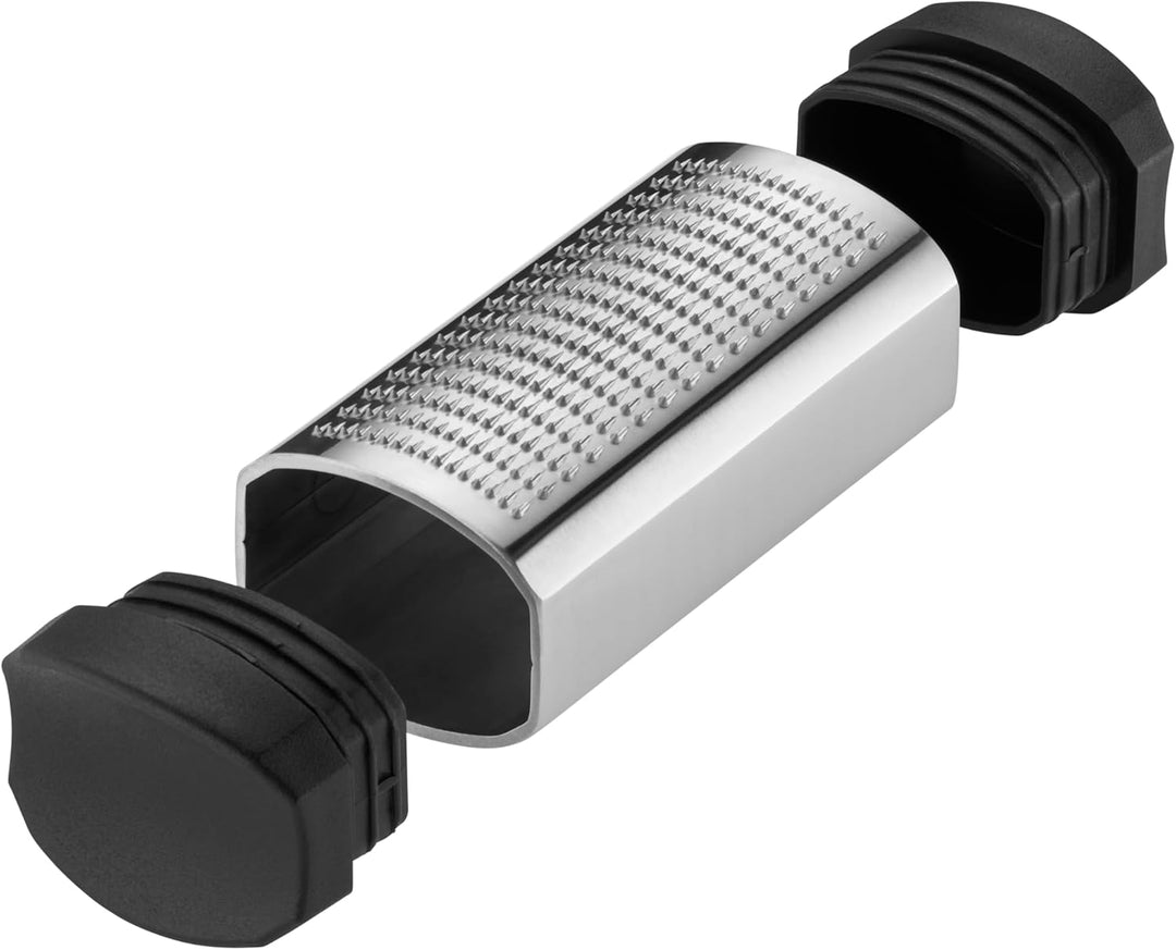 WMF Top Tools Muskatreibe 8 x 2,5 x 3,5 cm, mit praktischem Aufbewahrungsfach, ergonomisches Design