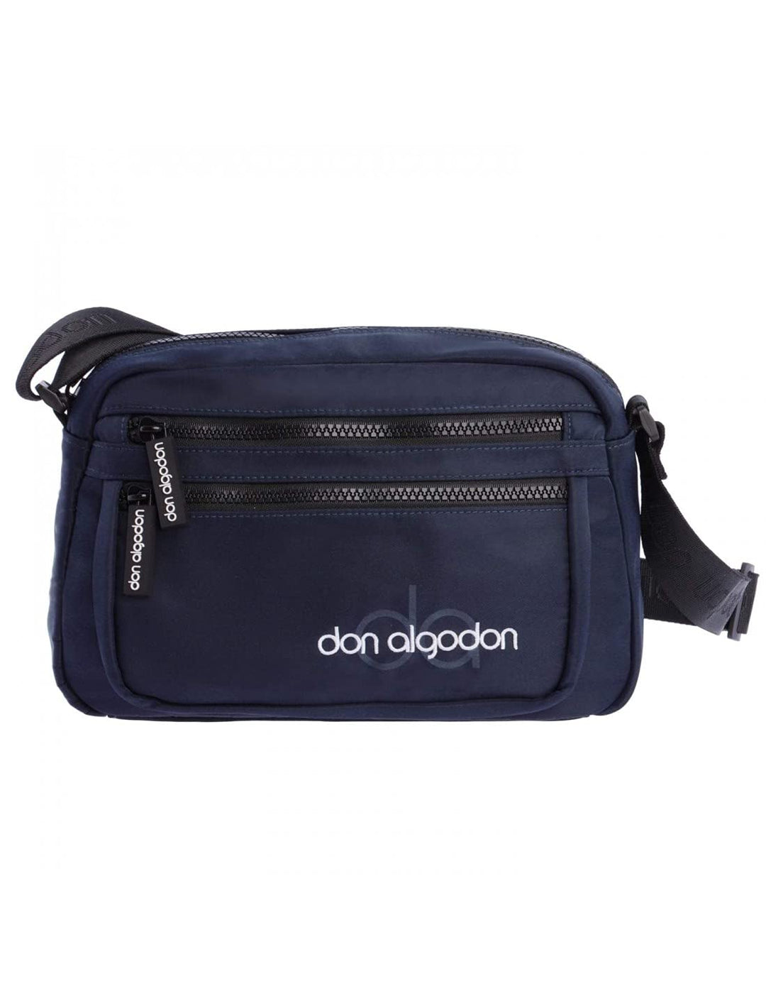 DON ALGODON Damen Zeno Umhängetaschen, 25 x 9 x 17 cm Marineblau, Marineblau