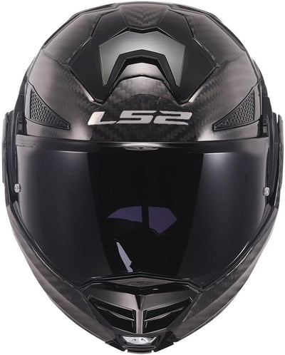 LS2 Klapphelm FF901 Advant X Carbon Solid ECE2206 Modularhelm Motorradhelm 3XL, 3XL