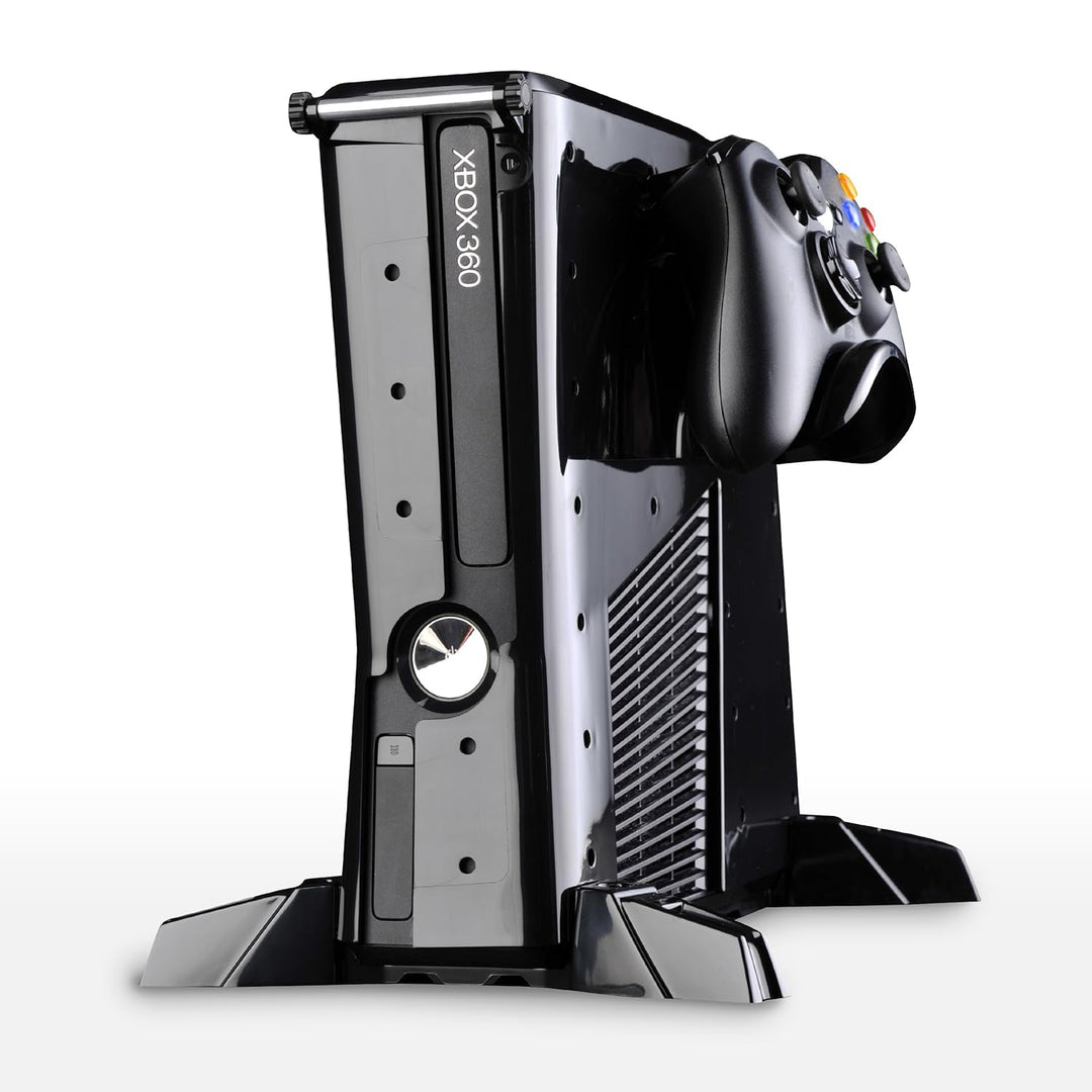 Xbox 360 - Base Model Vaults Schwarz (Konsolenhülle für Xbox 360 Slim)