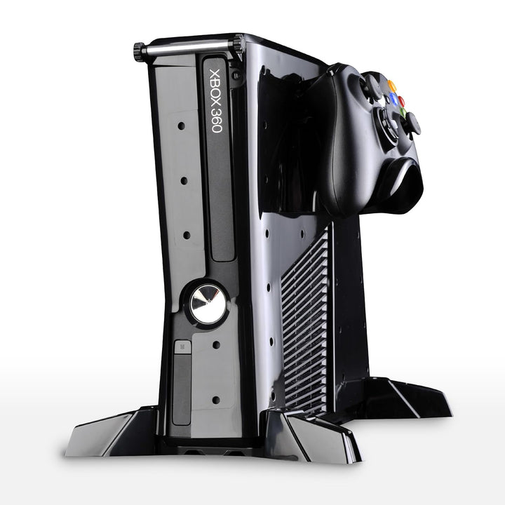 Xbox 360 - Base Model Vaults Schwarz (Konsolenhülle für Xbox 360 Slim)