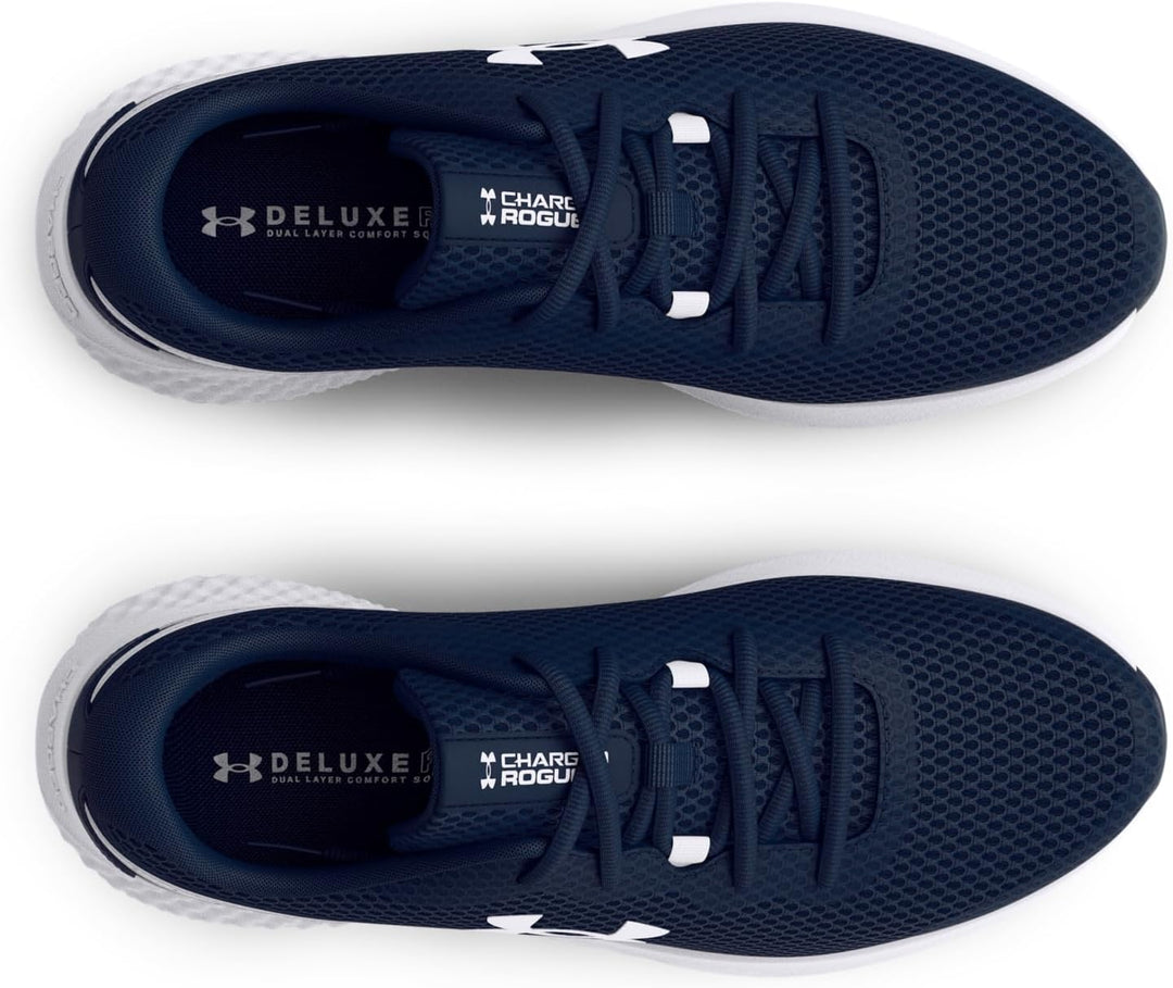 Under Armour Men's Ua Charged Rogue 3 Running Shoes Herren Technical Performance 44.5 EU Navy, 44.5