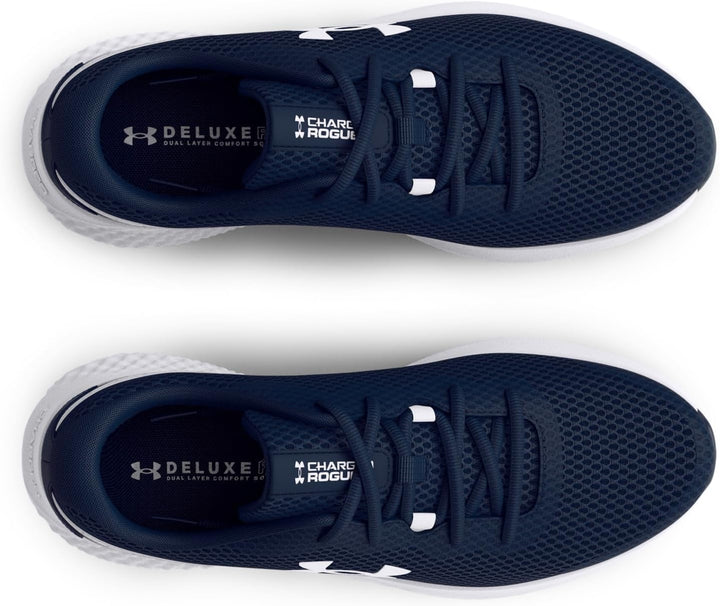 Under Armour Men's Ua Charged Rogue 3 Running Shoes Herren Technical Performance 44.5 EU Navy, 44.5