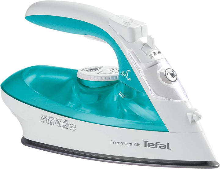 Tefal FV6520 Bügeleisen, Türkis, Weiss