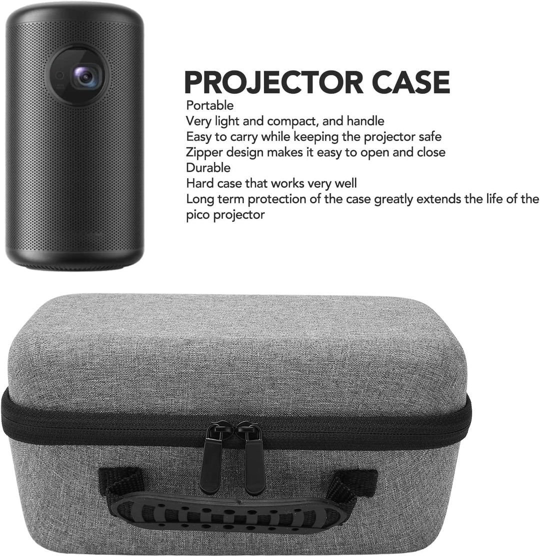 Projektortasche für Samsung Nebula Anker Capsule 3 1080P Projektor, Projektor Hartschalen Reisetasch