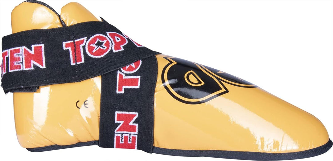 TOP TEN Fussschutz „Superlight“ für den Wettkampf, Gelb M