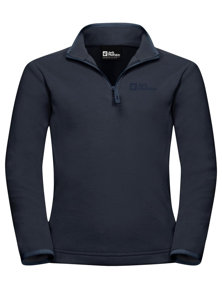 Jack Wolfskin Unisex Kinder Taunus Halfzip K Pullover 128 Night Blue, 128 Night Blue