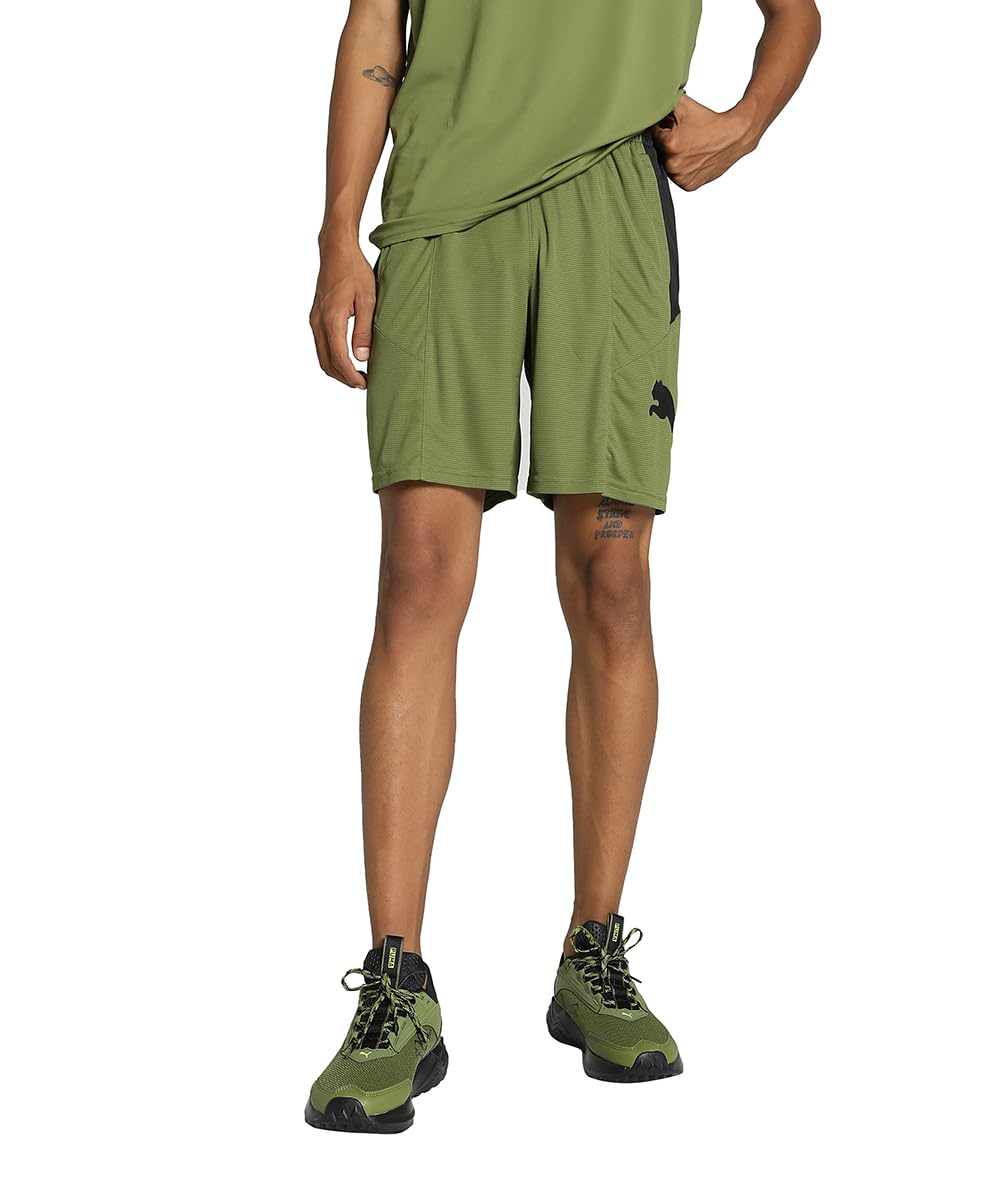 PUMA Herren Gestrickte Shorts 3XL Olive Green, 3XL Olive Green