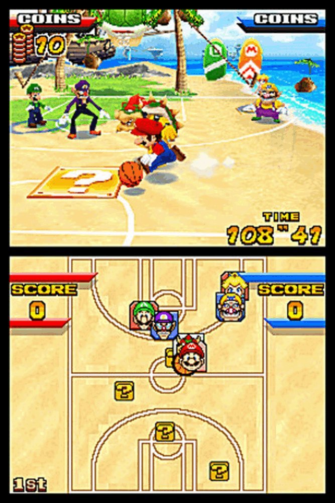 Mario Slam Basketball