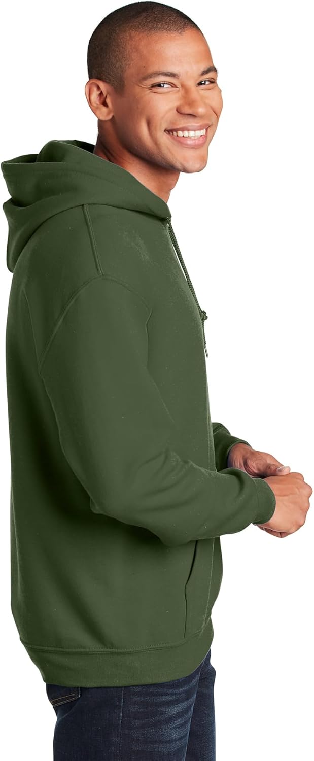 Gildan Herren Sweatshirt M Militär, Grün, M Militär, Grün