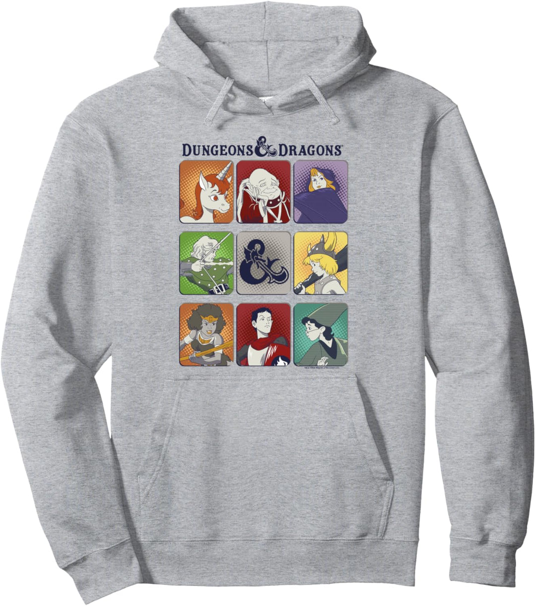 Dungeons & Dragons Character Box Up Pullover Hoodie