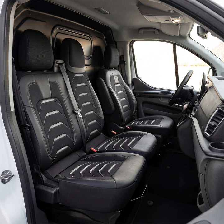 Autositzbezüge Universal 2+1 für Renault Trafic 3 - OPEL Vivaro B (2014-2018), FIAT Talento(2016-202