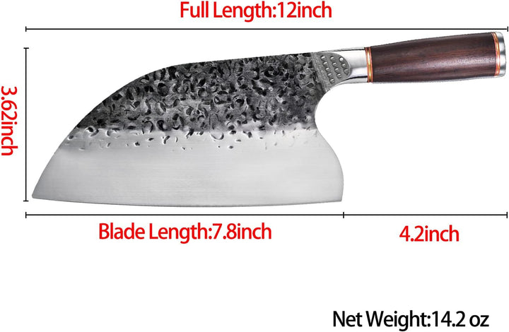 Promithi Japanisch Handgemacht Kochmesser Serbisch Metzgermesser Ausbeinmesser Santokumesser Fleisch