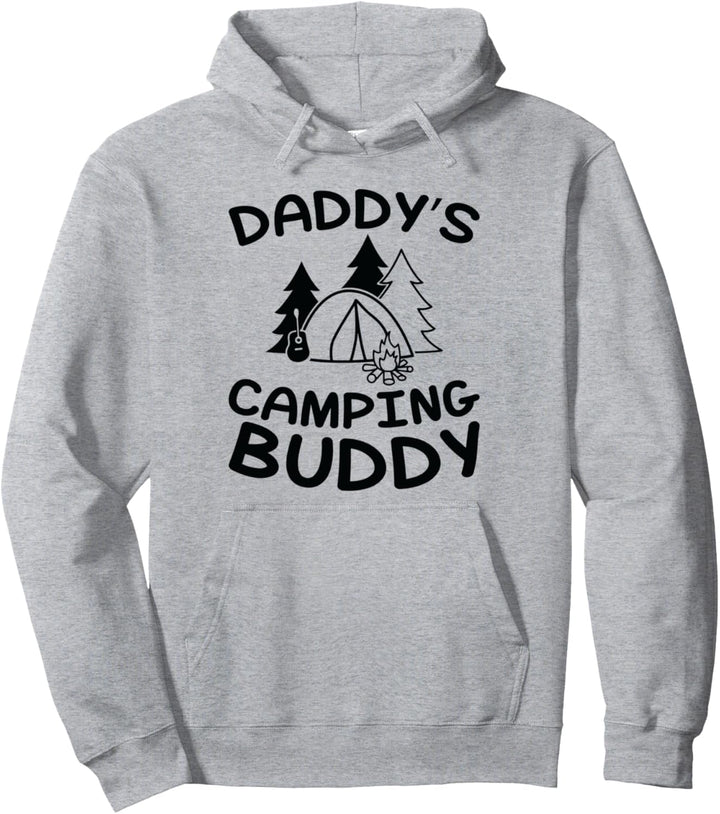 Daddy's Camping Buddy - Kinder Camper Pullover Hoodie