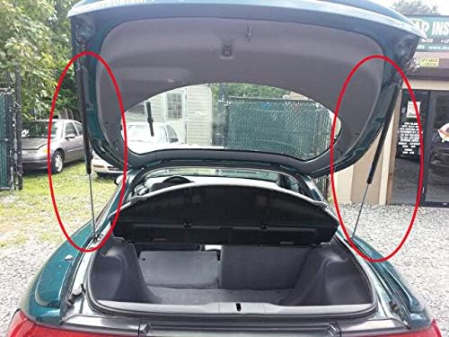 JINGLINGKJ Kofferraum-Streben für 1995–1998 Eagle Talon Eclipse Schrägheck, Heckklappe, Gasdämpfer,