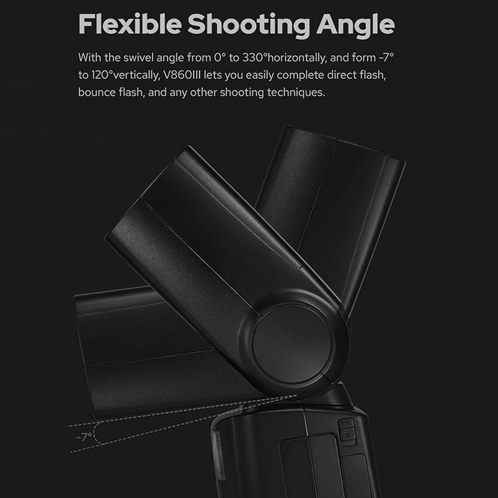 GODOX V860III-C Wireless TTL Speedlite Transmitter/Receiver Kamera-Blitzlicht Manual/Auto Flash GN60