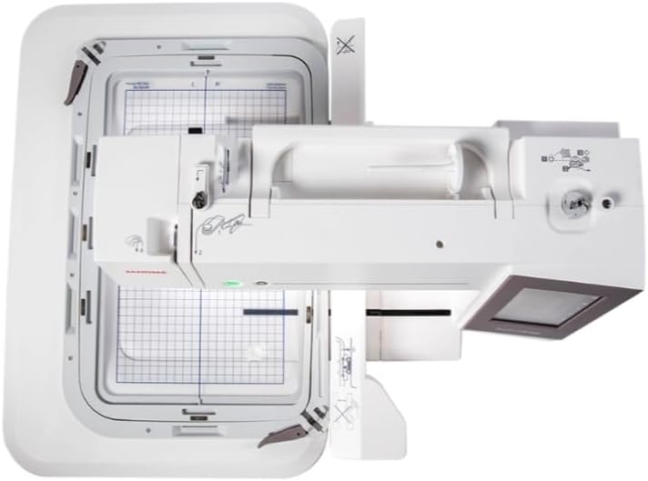 Janome MC 550E LIMITED EDITION Stickmaschine mit 4 Stickrahmen, 360 x 200 mm Stickfläche inklusive A