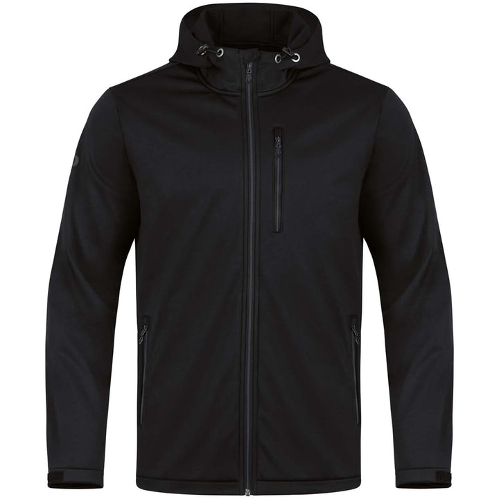 JAKO Unisex Kinder Softshelljacke Premium Softshell-Jacken 128 Schwarz, 128 Schwarz