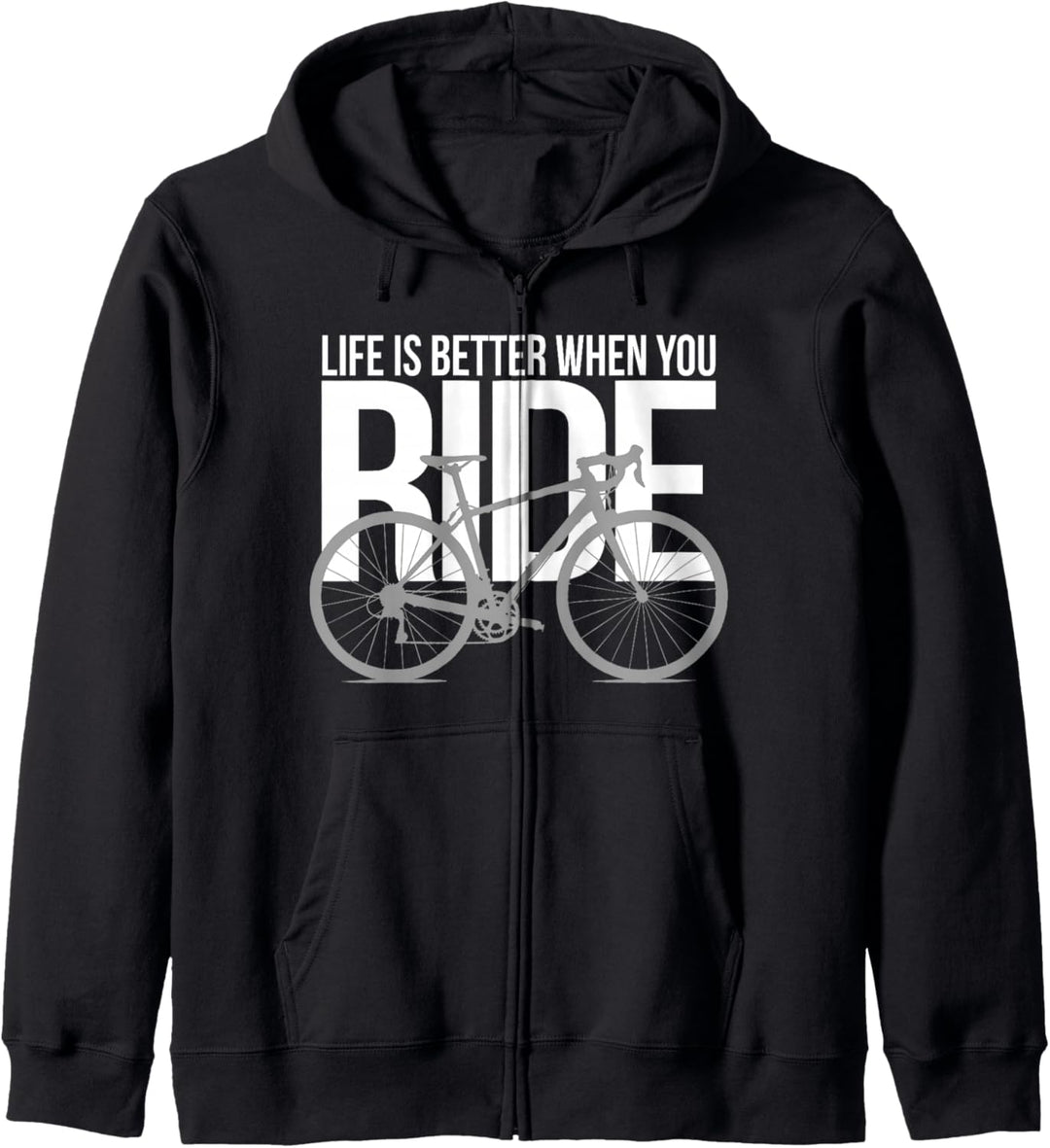 Rennrad Radsport Shirt - Fahrrad Bike T-Shirt Geschenk Kapuzenjacke