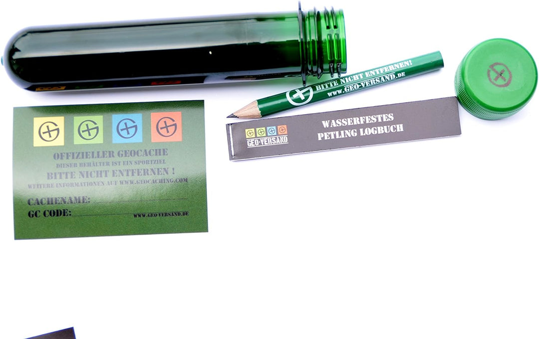 41 Teile Geocaching Behälter Paket Set Lock&Lock- Micnos Logbücher Petling Dose Nano