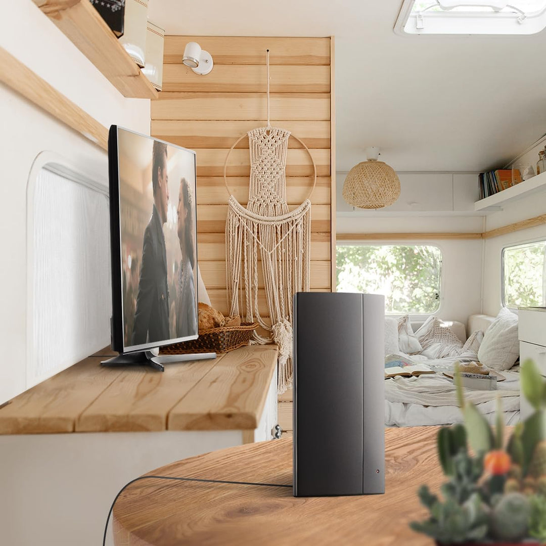 Meliconi AD Professional R1 TV-Antenne für den Innenbereich, mit 4G und 5G Filtern, für DVB-T2 HEVC